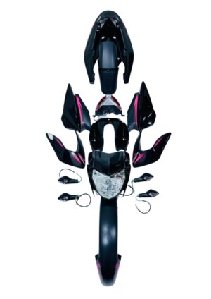 KIT DE PLÁSTICOS PULSAR 135 CON DISEÑO