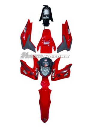 KIT DE PLASTICOS 8B WANXIN 250GY MODELO CROSS