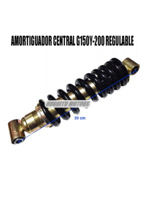 AMORTIGUADOR CENTRAL G150Y-200 REGULABLE