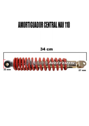 AMORTIGUADOR CENTRAL NAVI 110