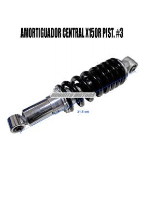 AMORTIGUADOR CENTRAL X150R