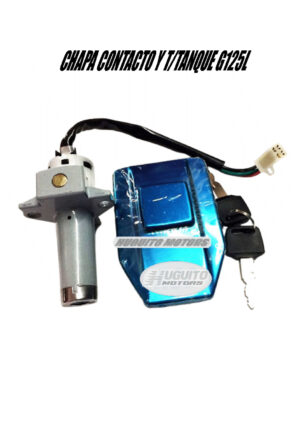 CHAPA CONTACTO Y T/TANQUE GL125