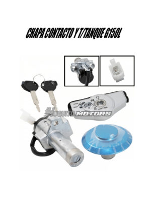 CHAPA CONTACTO Y T/TANQUE GL150