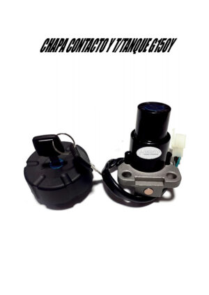 CHAPA CONTACTO Y T/TANQUE GY150