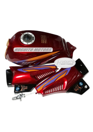 TANQUE GL125/XW125-A AZUL TAPAS/TANQUE/FLOTADOR