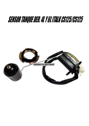 SENSOR TANQUE DER. 4L Y 6L ITALIKA CS125/CS125