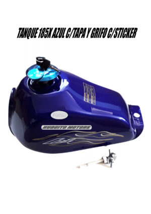 TANQUE 185X C/TAPA - GRIFO Y C/STICKER