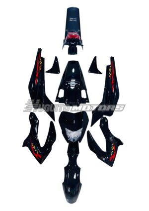 KIT DE PLASTICO 8A NEGRO