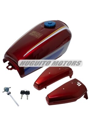 TANQUE CG125 C/TAPAS, GRIFO, T/TANQUE