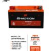 BATERIA E-MOTION ETX7A AGM 12V 7Ah(10h) 105CCA 148X84X93 (+-)