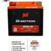 BATERIA E-MOTION EB9-B AGM 12V 9Ah(10h) 120CCA 136X75X134 (+-)