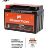 BATERIA E-MOTION ETX9 AGM 12V 8Ah(10h) 135CCA 150X85X105 (+-)