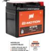 BATERIA E-MOTION ETZ7S AGM 12V 6Ah(10h) 130CCA 113X70X105 (-+)