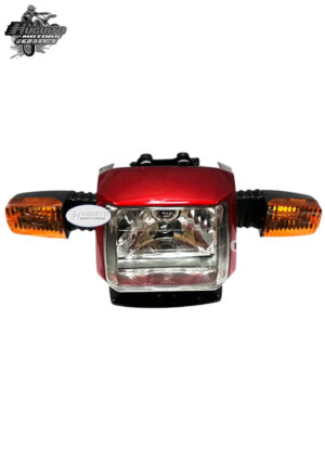 FARO DEL. G125L C/MASCARA AZUL, SOPORTE, FARO INT.