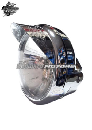 FARO DEL. HARLEY CROMADO C/VISERA