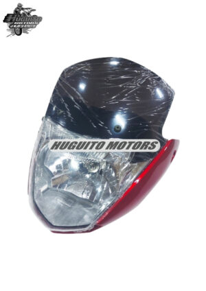 FARO DEL. YB125 ROJO C/MASC. MODERNA