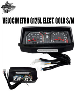 VELOCIMETRO GL125 ELECT. GOLD S/M