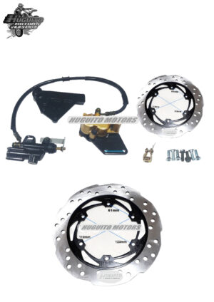 DISCO FRENO POST. PULSAR 200-NS 6H C/CALIPER COMP.