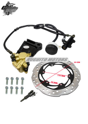 DISCO FRENO POST. PULSAR 200-N (MOD.) 6H C/CALIPER COMP.