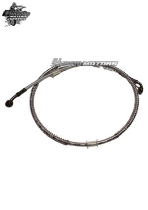 MANGUERA FRENO DISCO GY200 DELT. 122 CM BARRA INVER. PLOMO