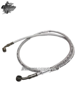 MANGUERA FRENO DISCO GY200 DELT. 133CM BARRA INVERTIDA PLOMO