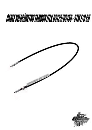 CABLE VELOCIMETRO TAMBOR ITALIKA DS125/DS150 - STM F/D