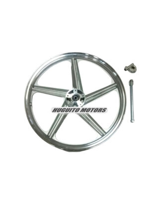 ARO ALUM. 1.60-18 DELT. ELICE F/DISC. IZQ 5/P.