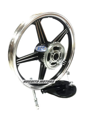 ARO ALUM. 1.85-18 P ESTRE. 42T NEGRO C/TOPE