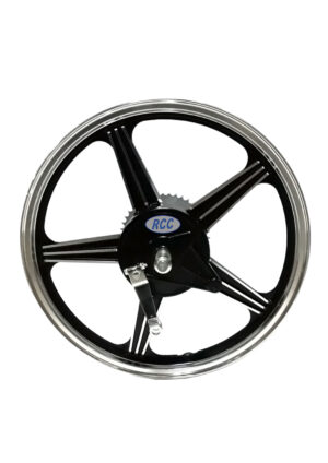 ARO ALUM. 1.85-18 P ESTRE. 42T NEGRO P/PLATINA