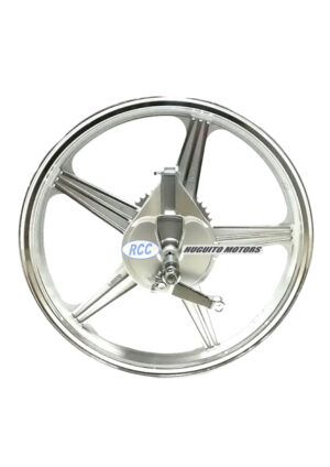 ARO ALUM. 1.85-18 P ESTRE. 42T PLATA C/TOPE