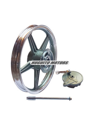 ARO ALUM. 1.85-18 P ESTRE. 42T VERDE C/TOPE