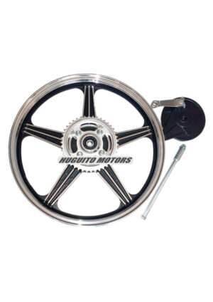 ARO ALUM. 2.15-18 P ESTRE. P/PLATINA NEGRO