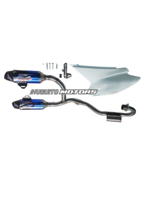 TUBO ESCAPE CRF230 DOBLE TUBO