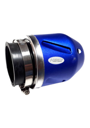 FILTRO AIRE UNIV. 38MM AZUL RECTO