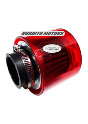 FILTRO AIRE UNIV. 40MM ROJO RECTO KY-A-088