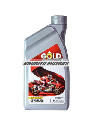 ACEITE MOTOR GOLD SF20W50 1L N/PRES.
