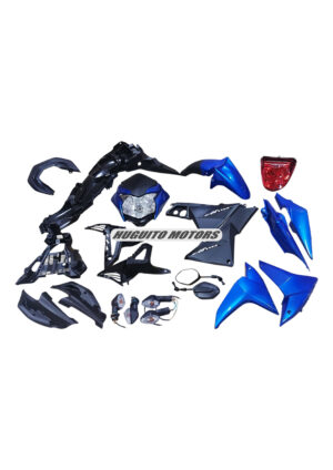 KIT ACCES. CB110 AZUL C/FAROS