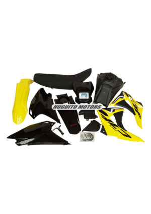KIT ACCES. CF230 2018 C/TANQUE Y ASIENTO AMBAR Y FAROS C/STICKER