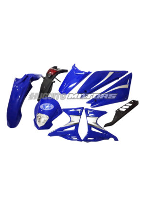 KIT ACCES. QINGQI200 C/FAROS AZUL C/STICKER