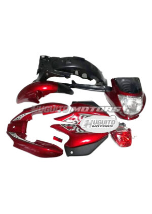 KIT ACCES. STM C/FAROS ROJO C/STICKER