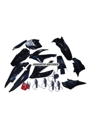 KIT ACCES. X150R C/FAROS NEGRO C/STIKER