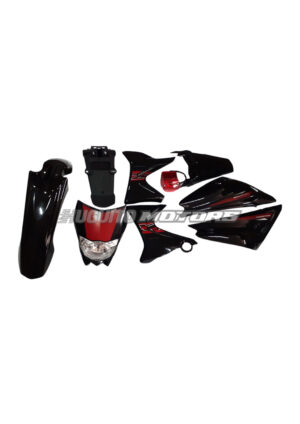 KIT ACCES. YMH X125TZ NEGRO C/FAROS C/ STICKER