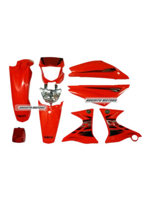 KIT ACCES. YMH X125TZ ROJO C/FAROS C/ STICKER