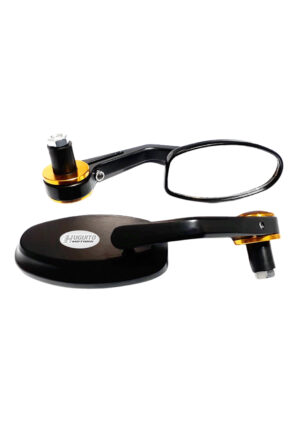 ESPEJOS DEPORTIVO NEGRO/DORADO