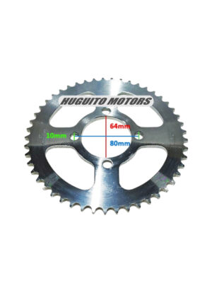 CATALINA DT100 49T 10MM ACERADA 1045