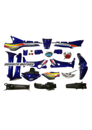 KIT ACCES. 110C F/DISC. AZUL 04 C/FV C/STICKER