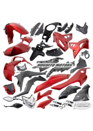 KIT ACCES. C190BR ROJO C/FV C/STICKER (2017)