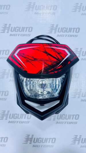 Alternative view of KIT PLASTICOS TEKKEN250 ROJO