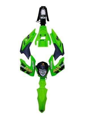 KIT DE PLASTICOS 8B WANXIN VERDE