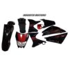 KIT DE PLASTICOS YAMAHA XTZ125 NEGRO